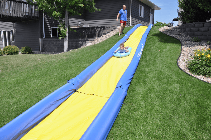 RAVE Sports Slide Turbo Chute Water Slide Backyard Package