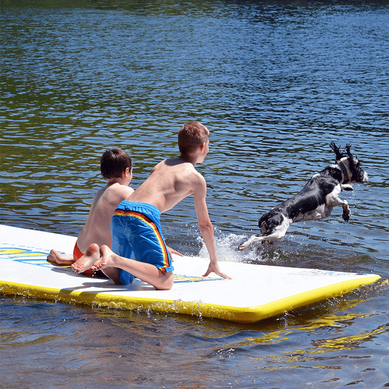 RAVE Sports Giant Inflatables Water Whoosh 10' Floating Mat